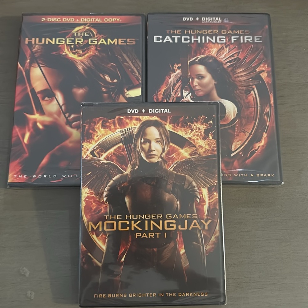 3 The hunger games dvd digital copy